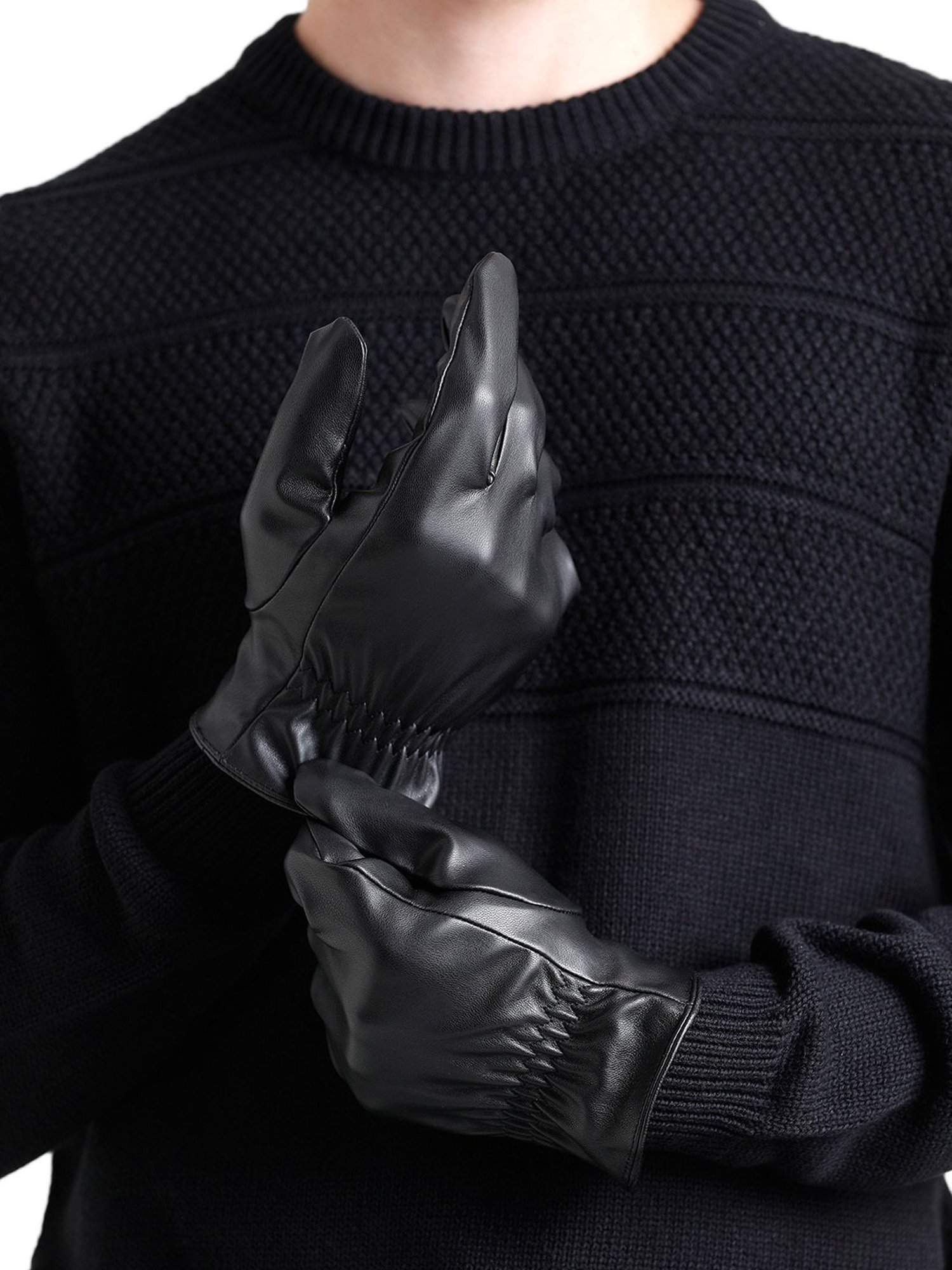 Jack & Jones Black Gloves