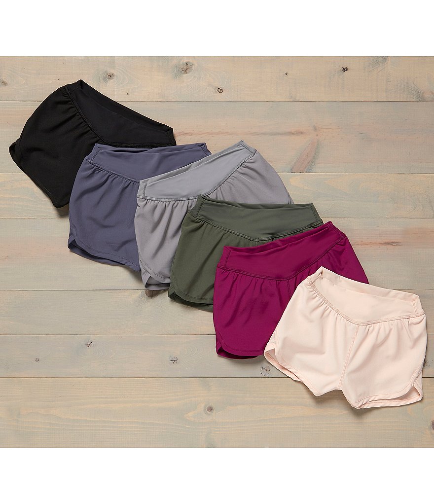 GB Girls Active Little Girls 2-6X Runners Knit Shorts