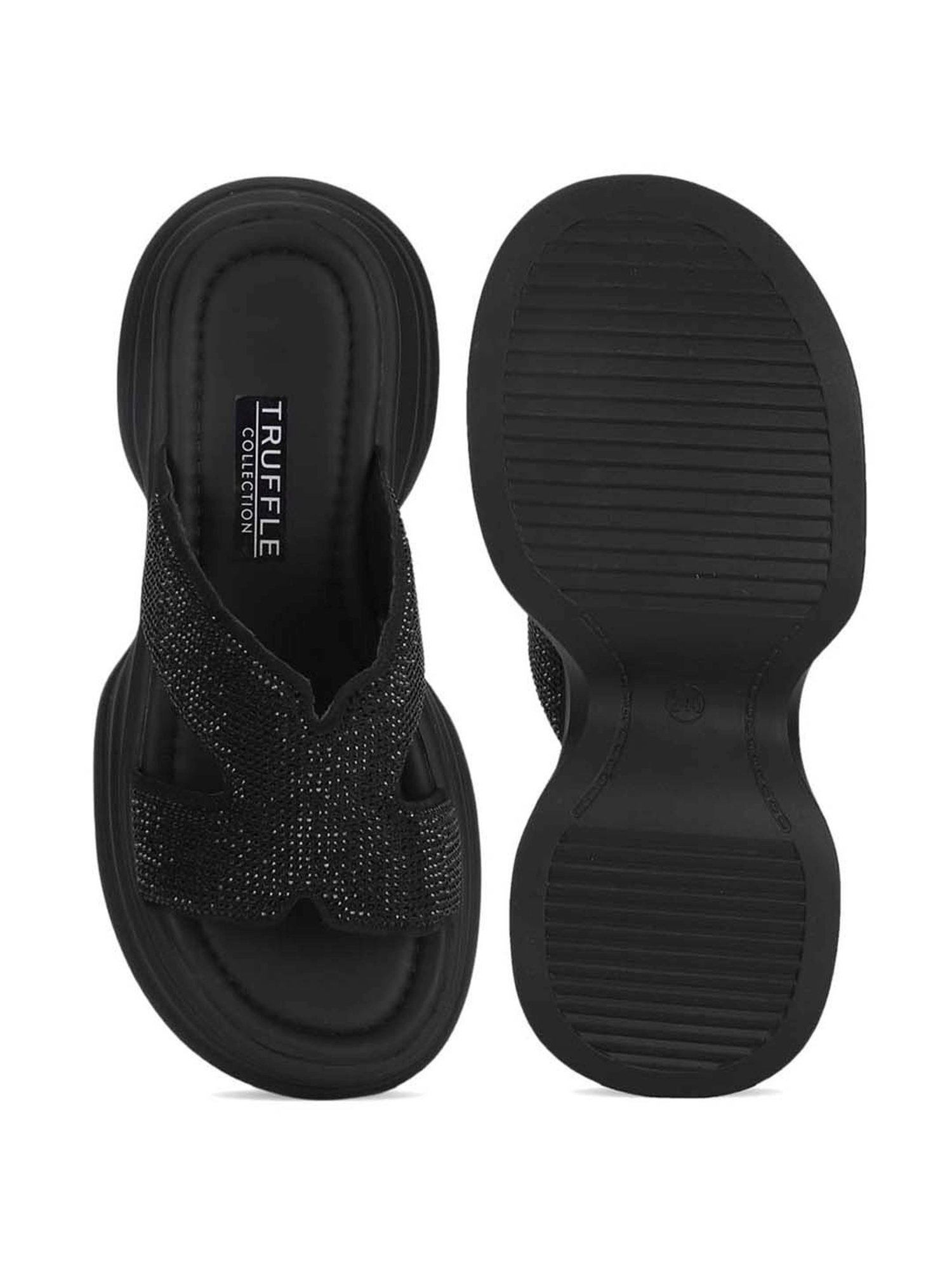 Truffle Collection Women's Silver Flat Ballets