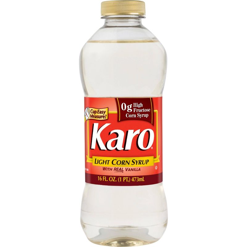 Karo Light Corn Syrup with Real Vanilla - 16oz