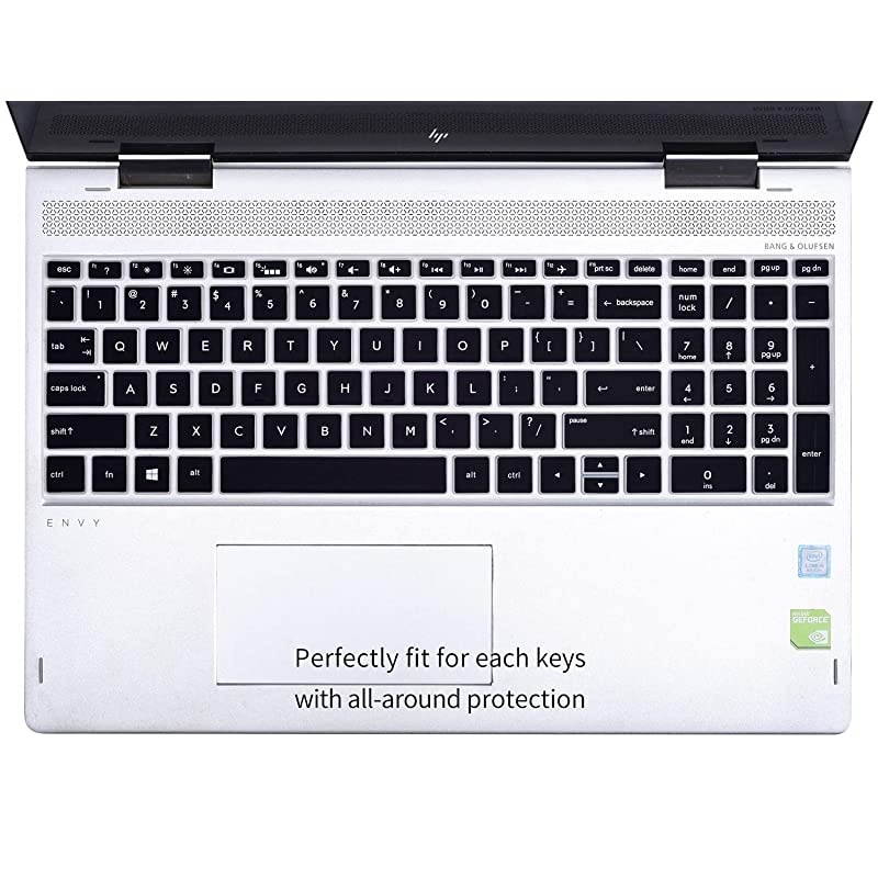 Cover for 2019 HP Envy x360 2in1 1562020 2019 HP 156 LaptopHP Pavilion X360 156HP Spectre x360CH 156HP Envy 173 17t 17M 17by 17bs 17bw 17by1053dx Protective Skin Black