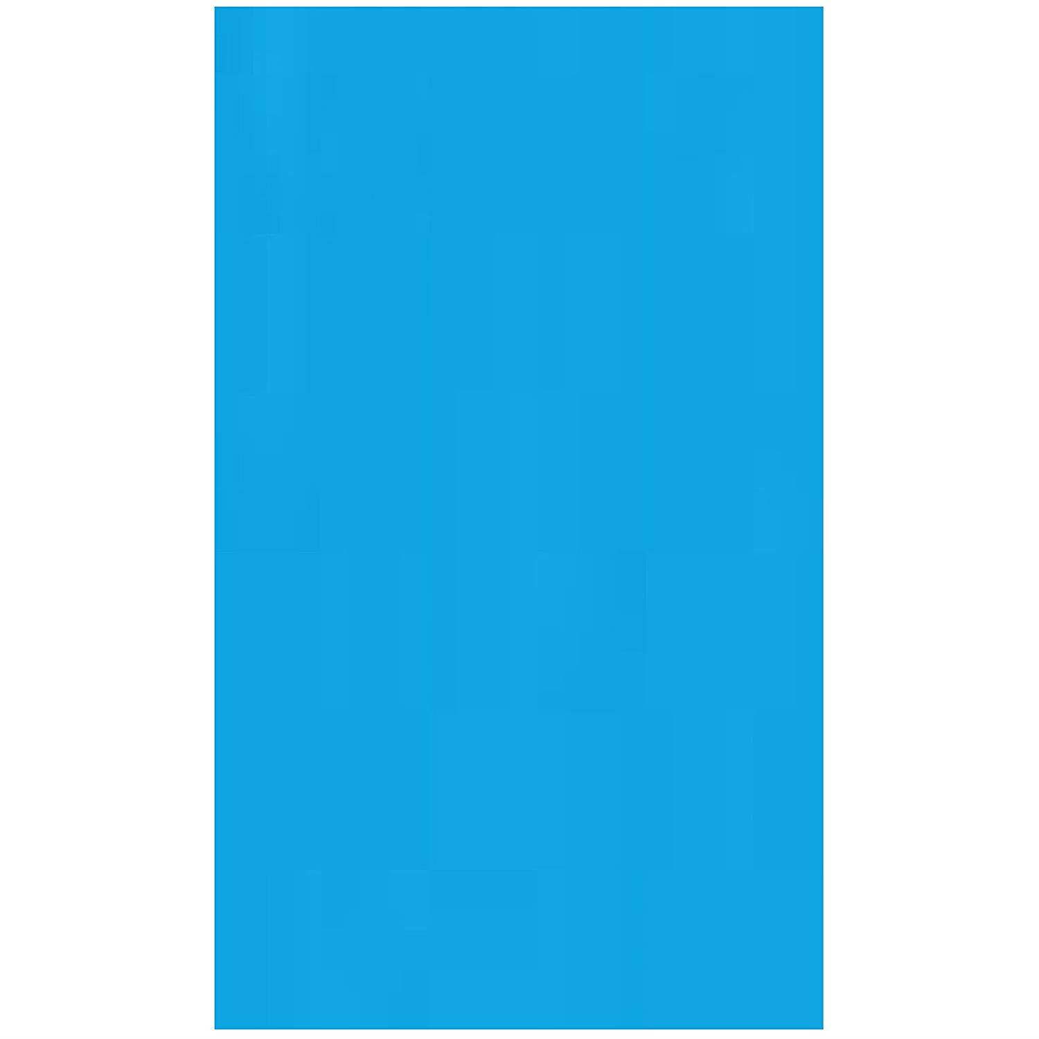 Colonial Cards: 150 Color Cardstock 3" x 5" Index Cards, Medium Blue, Unruled