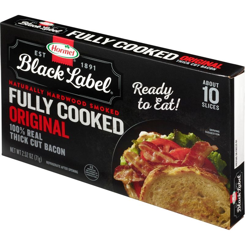 Hormel Fully Cooked Bacon Slices - 2.52oz