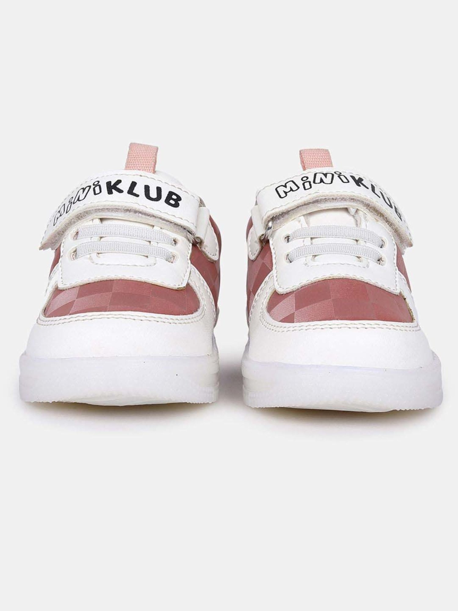 MINIKLUB Girls White & Pink Party & Club Wear Shoe