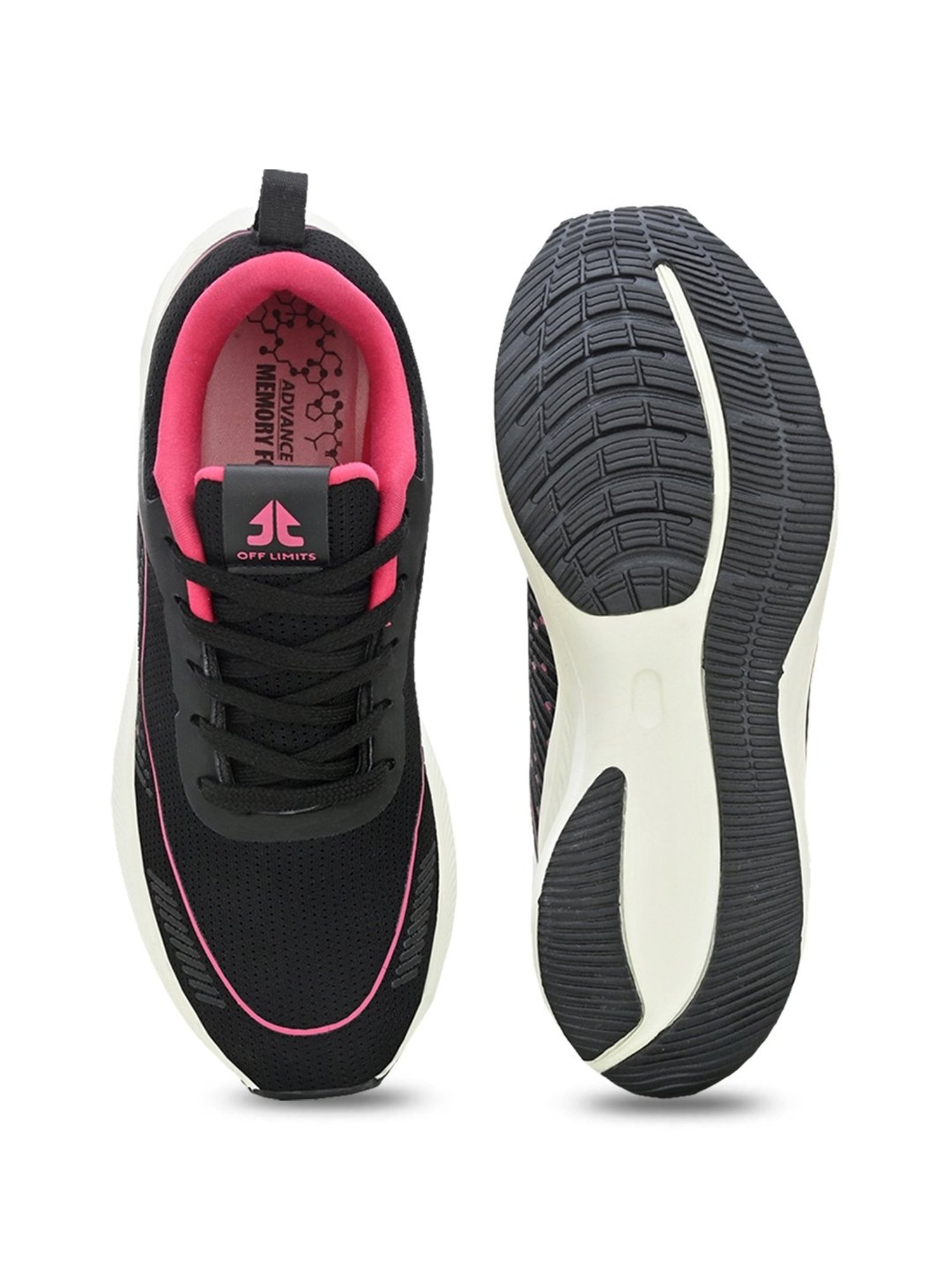 OFF LIMITS Women's Black Running Shoes