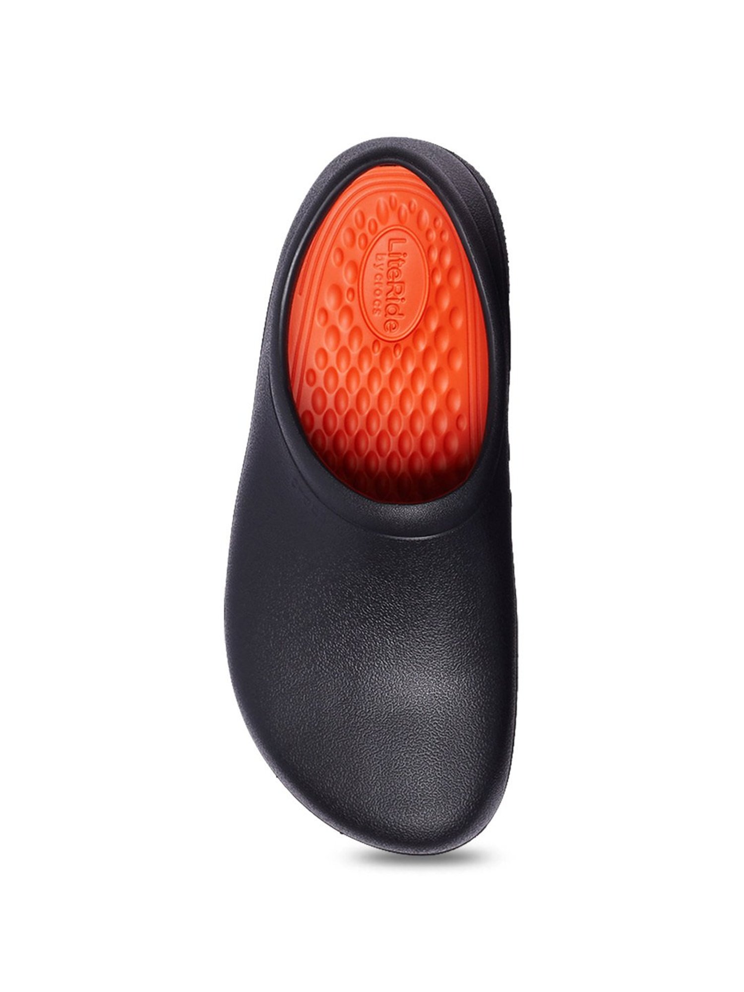 Crocs Men's On The Clock Black Loafers