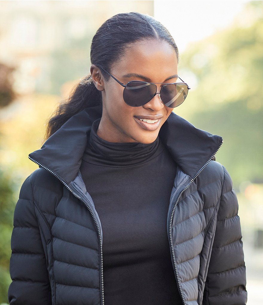 DIFF Eyewear Maeve Aviator Sunglasses