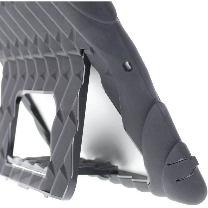 Gumdrop Hideaway Case for iPad 2, 3, 4 - For Apple iPad Tablet - Black - Silicone, Rubber, Polycarbonate