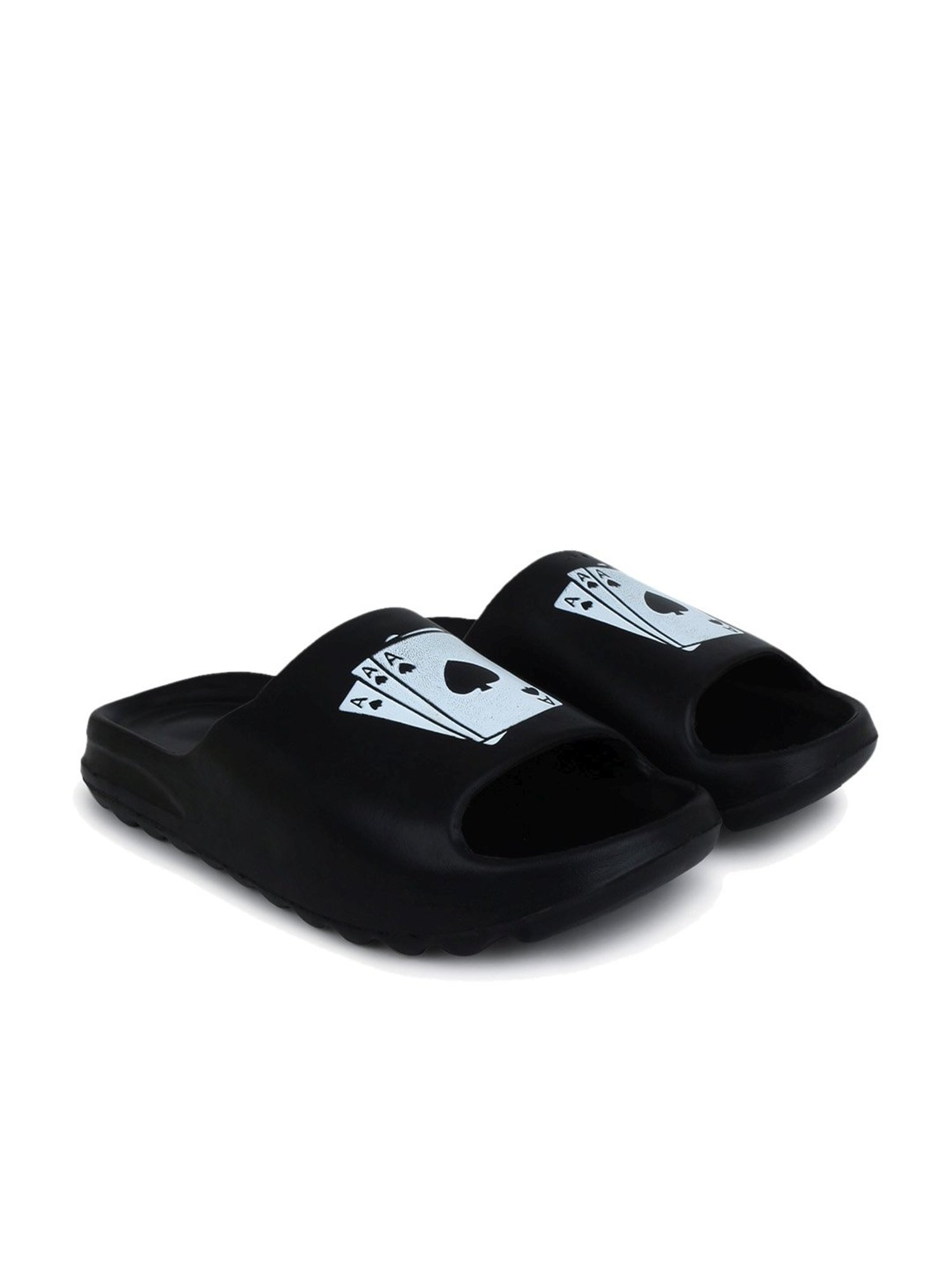 Pampy Angel Men's Black Slides