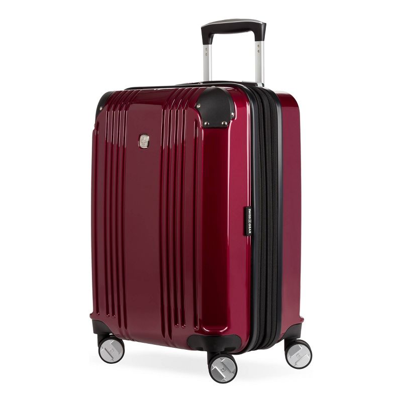 SWISSGEAR 20" Hardside Carry On Suitcase - Red