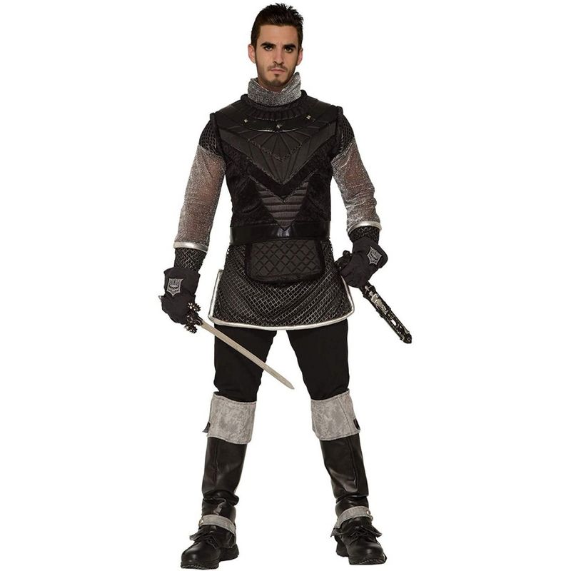 Forum Novelties Dark Royalty Adult Costume King Chest Plate, L/XL