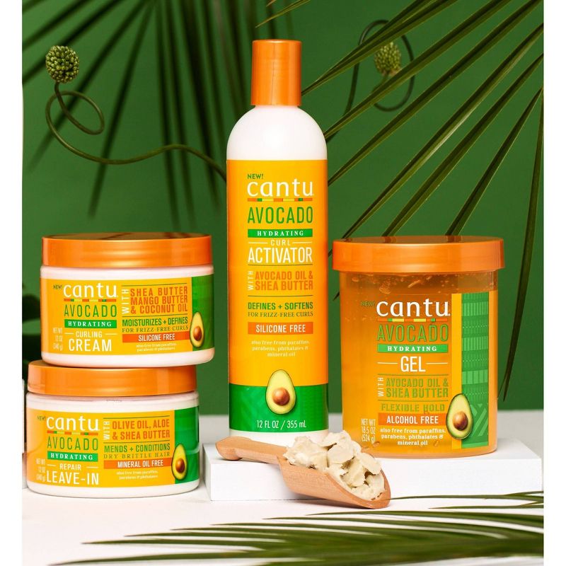 Cantu Avocado Coconut Curling Cream - 12oz