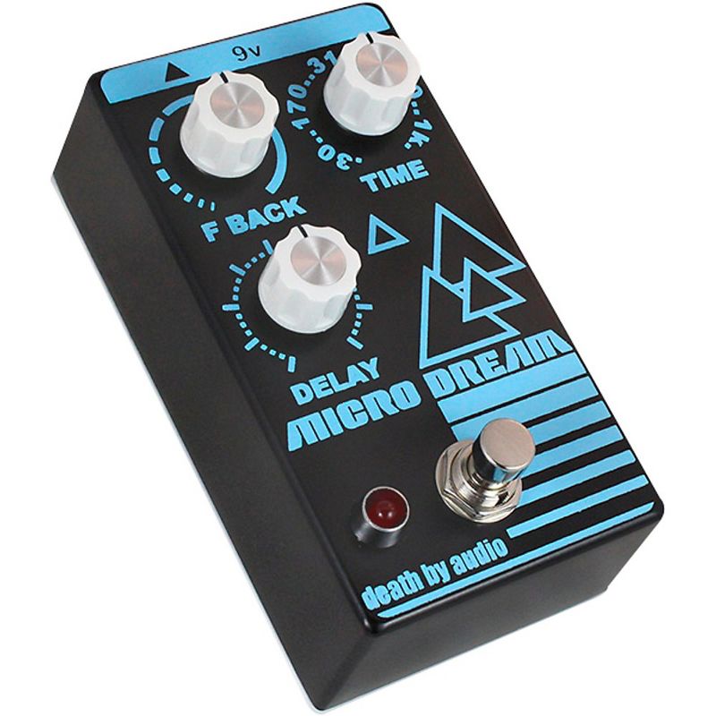 DEATH BY AUDIO Micro Dream Lofi Delay Effects Pedal Black