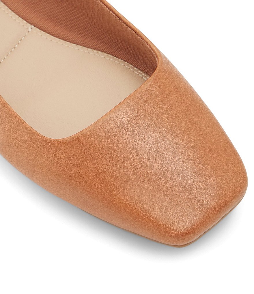 ALDO KoosaFlex Leather Square Toe Dress Flats