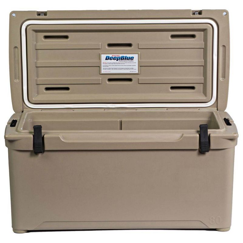 Engel Coolers 74 Quart 75 Can High Performance Roto Molded Ice Cooler, Tan