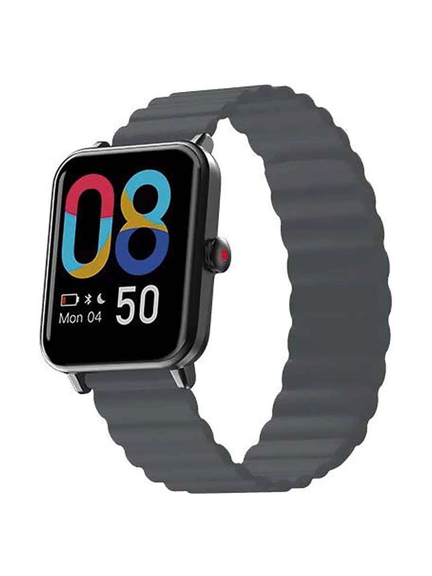 Noise 22 mm Magnetic Leather Smartwatch Strap (Mist Grey)