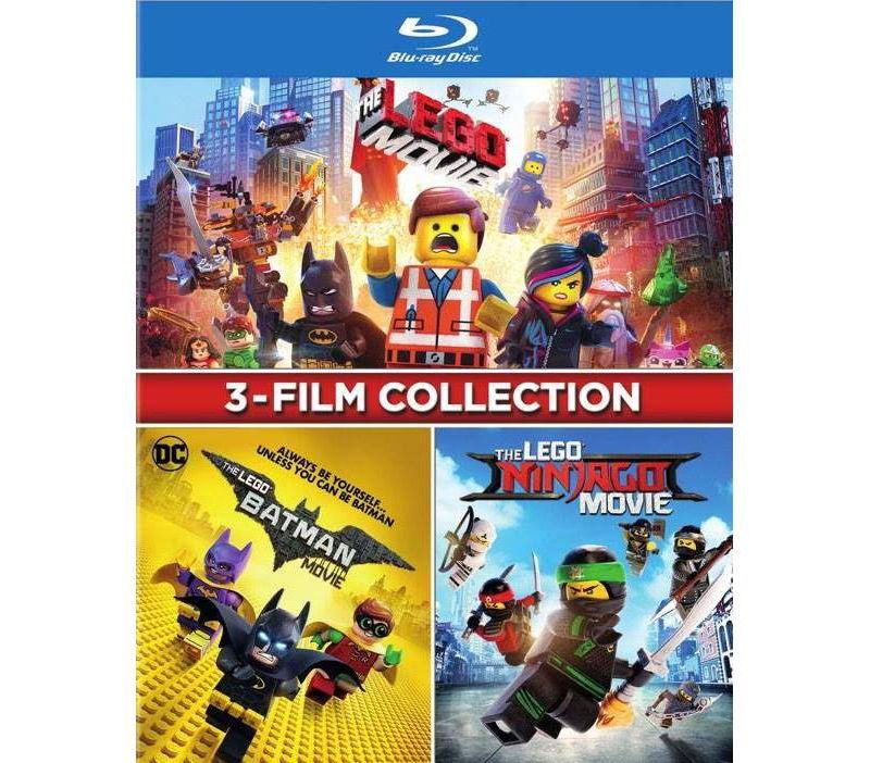 3-film Collection: The Lego Movie / The Lego Ninjago Movie / The Lego Batman Movie (Blu-ray)
