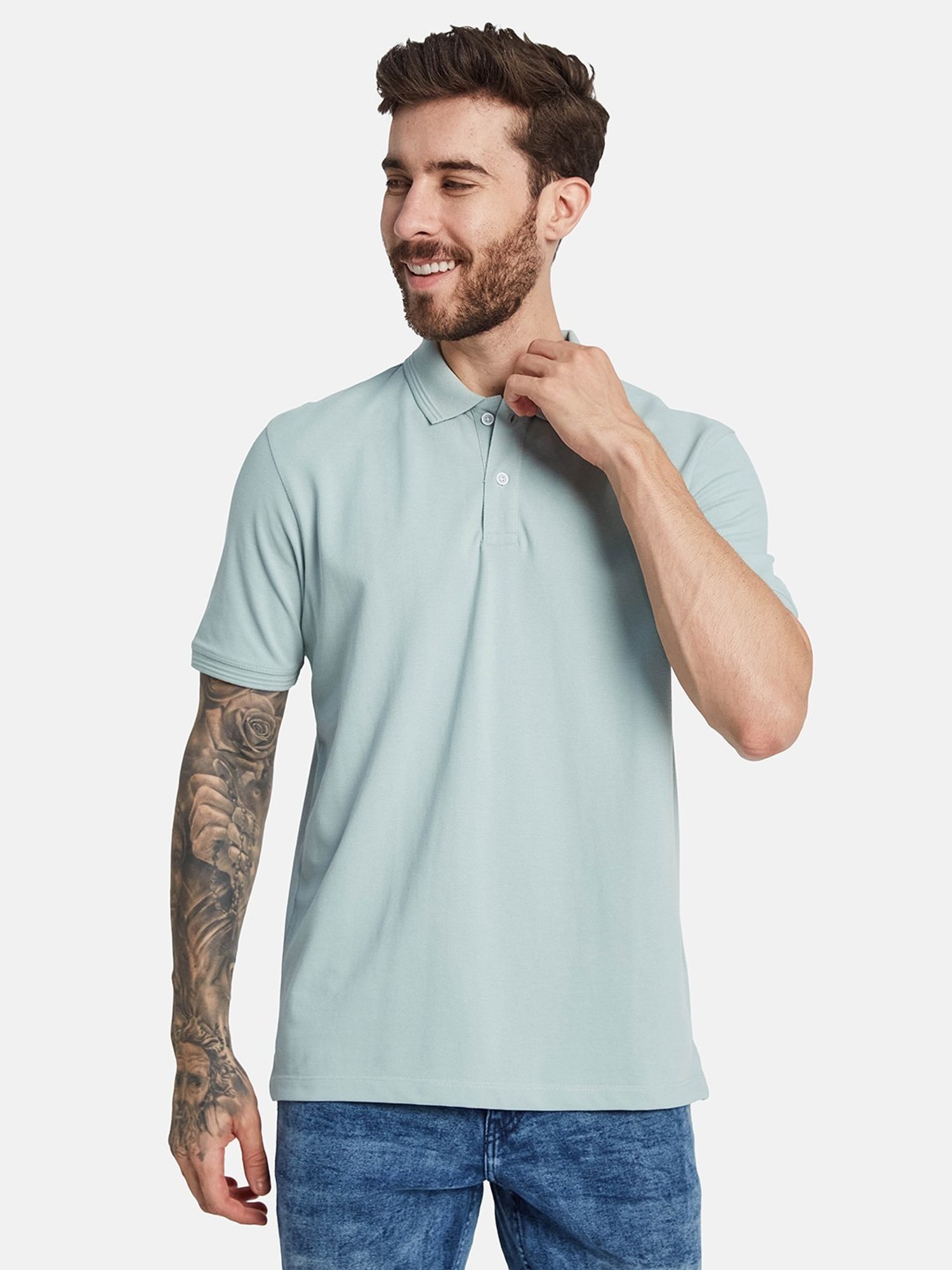 Octave Dew Regular Fit Polo T-Shirt