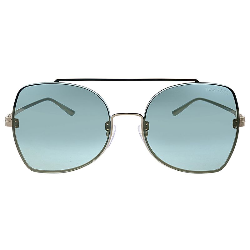 Kate Spade Low Bridge Fit Jenilee/F/S S5A Womens Square Sunglasses Blue Tortoise 57mm