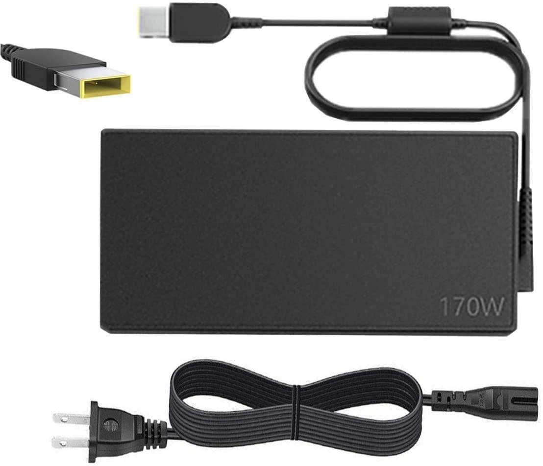 AC Charger for Lenovo ThinkPad P50 P51 P52 P70 P71 P1 W540 W541 T540P Y530 ADL170SDC3A ADL170NDC3A ADL170NLC3A 888015042 59387522 45N0375 Laptop Power Supply Adapter Cord