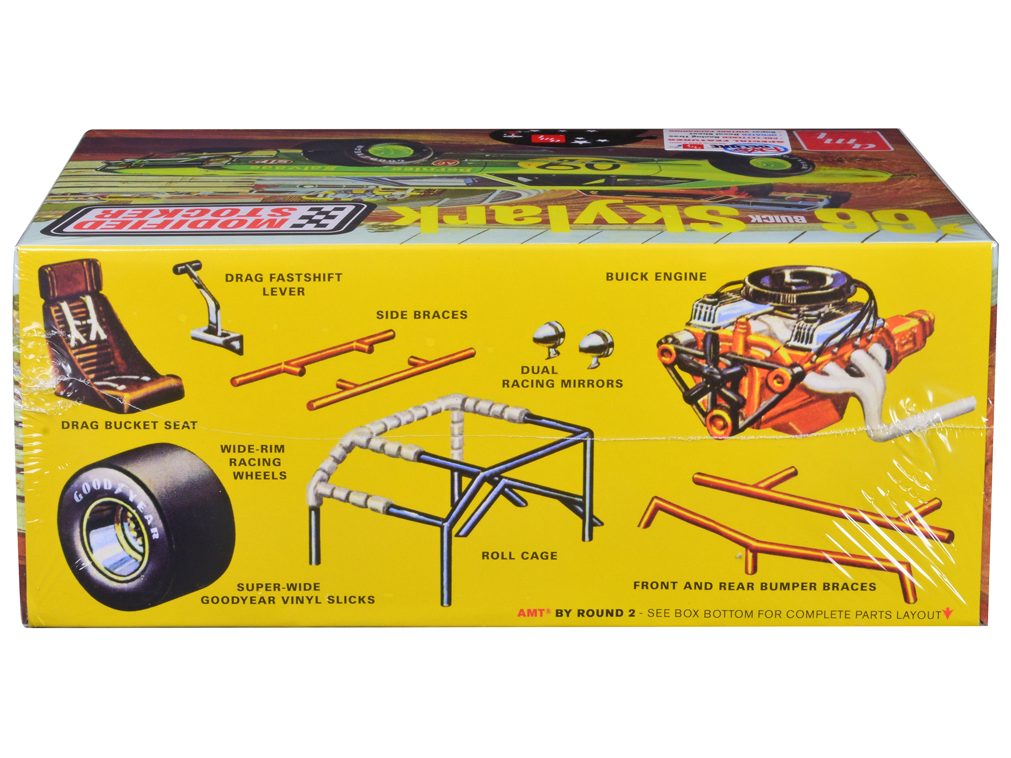 Skill 2 Model Kit 1970 Buick Wildcat Hardtop "Craftsman Plus" Series 1/25 Scale Model by AMT