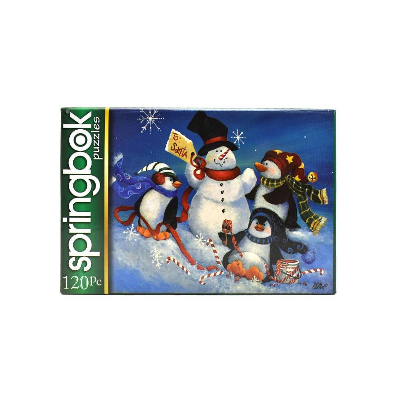 Penguin's Playtime Mini Jigsaw Puzzle - 120pc