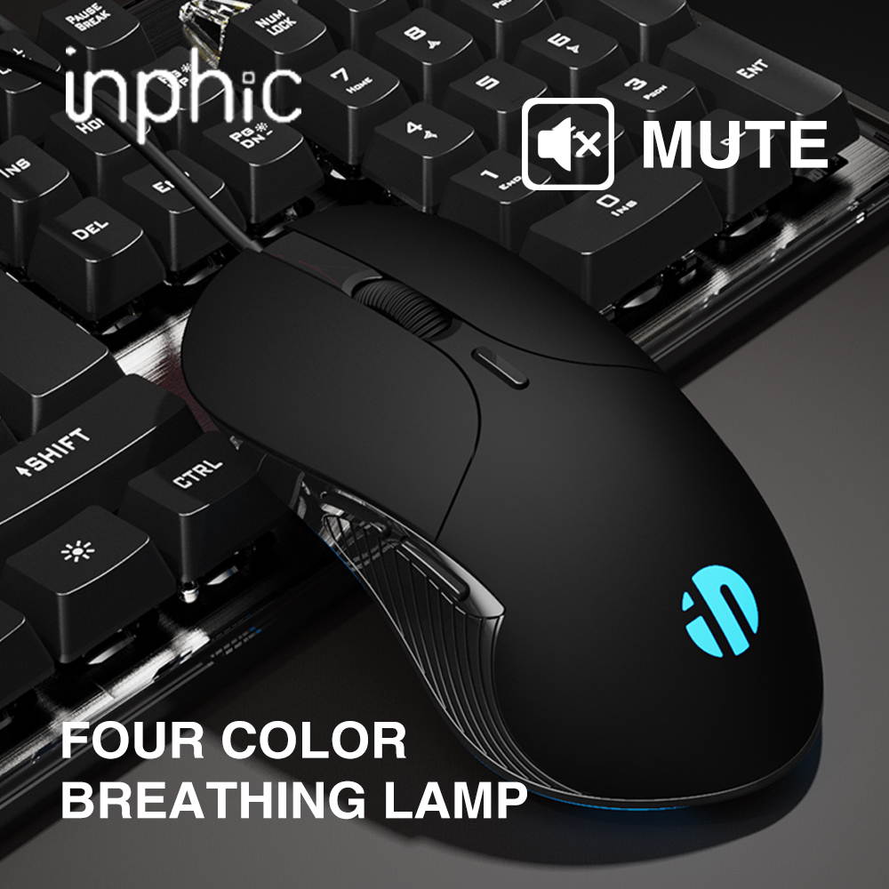 Wired Gaming Mouse 6 Buttons 4000 DPI LED Optical USB Computer Mouse Gamer Mice Gaming Mice For PC laptop