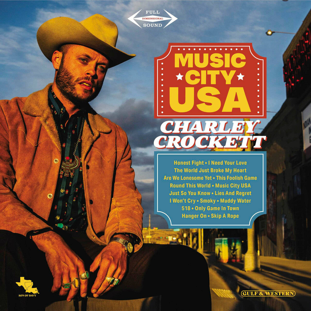 Charley Crockett Music City USA 45rpm 180g 2LP (Vinyl)