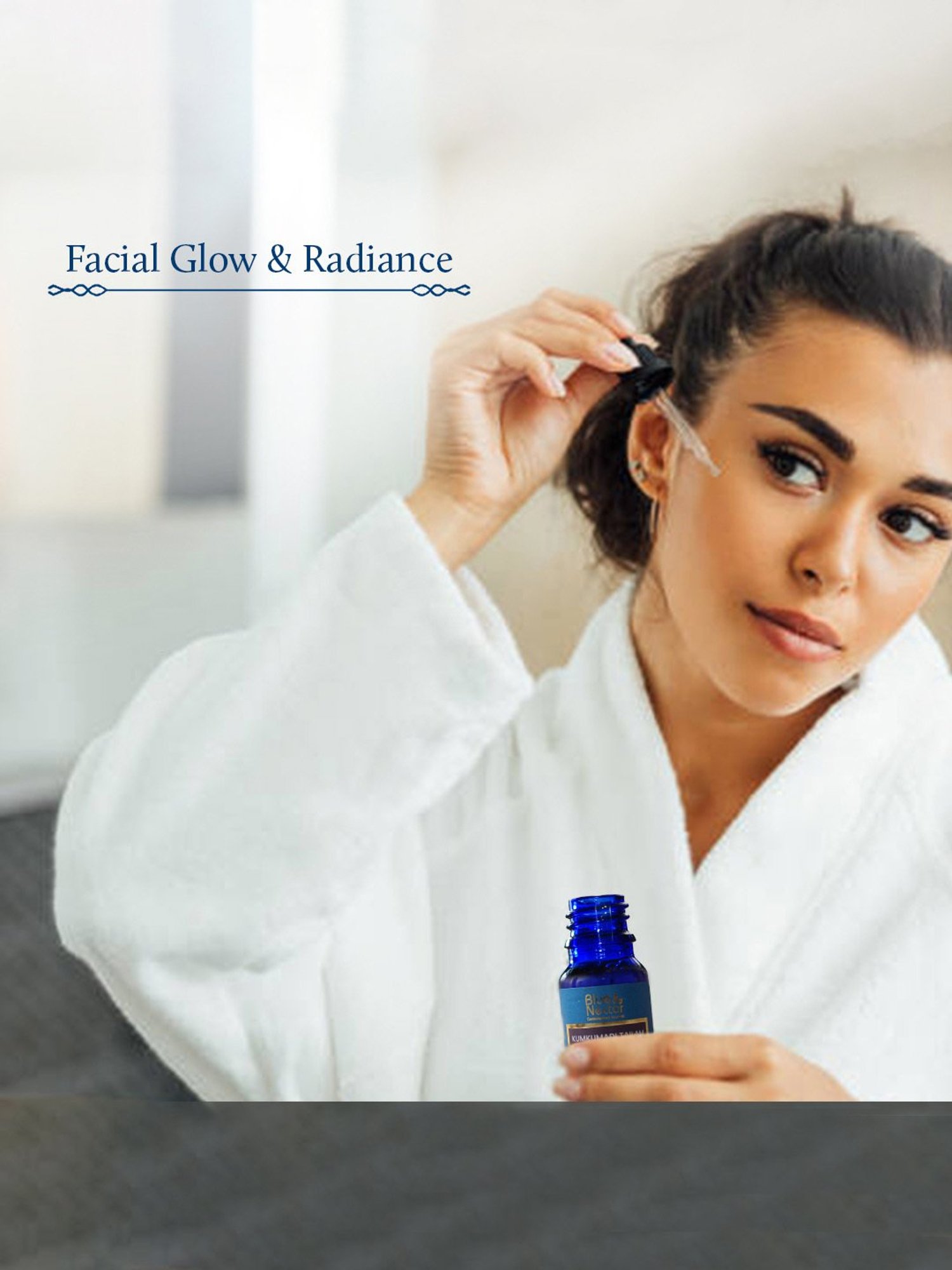 Blue Nectar Kumkumadi Tailam Face Serum - 30 ml