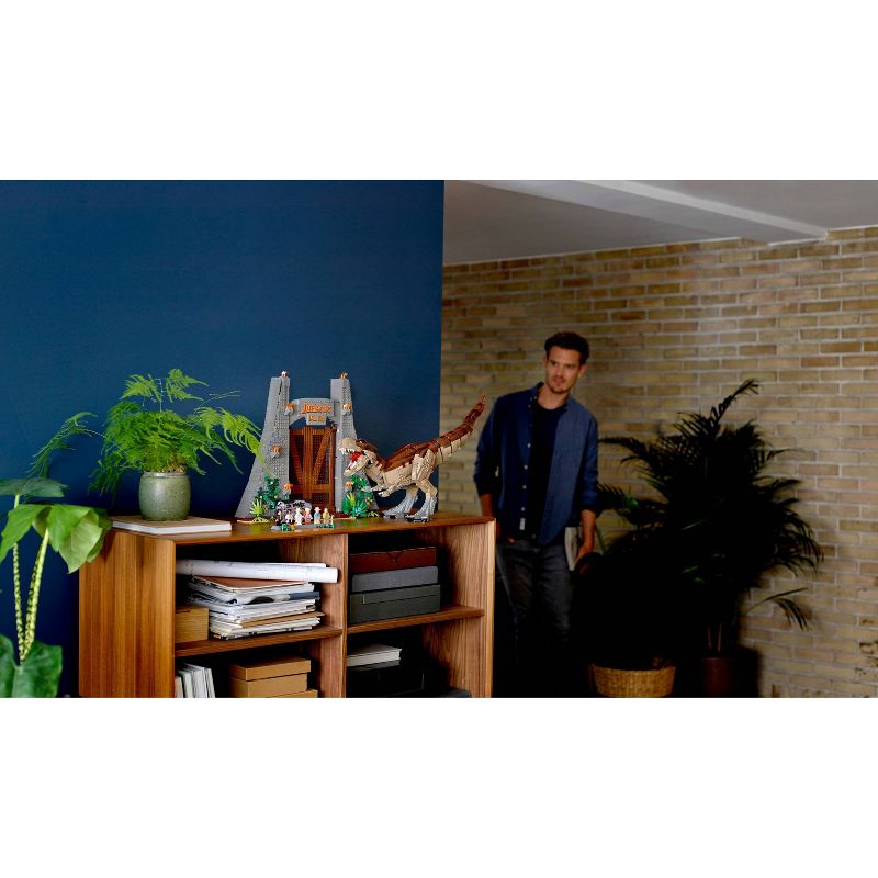 LEGO Jurassic World Jurassic Park: T. rex Rampage Building Kit 75936