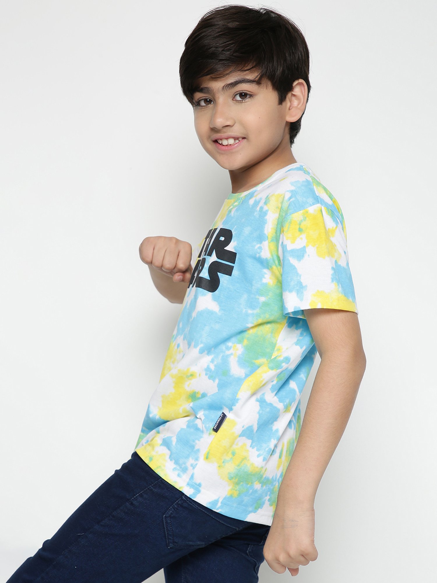 Lil Tomatoes Kids Multicolor Printed T-Shirt