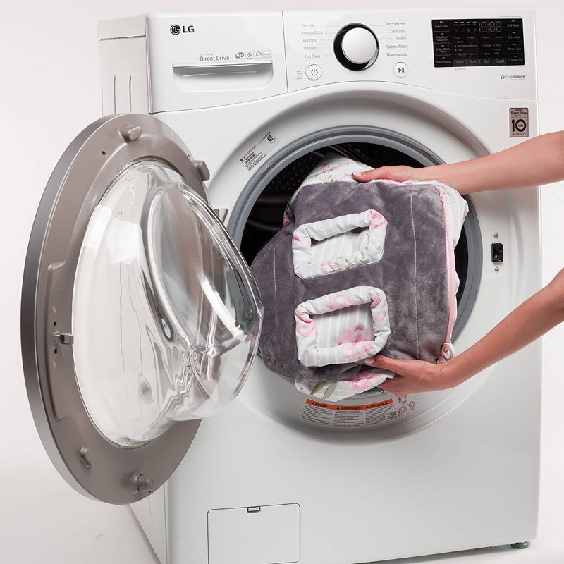 Boppy Preferred Shopping Cart and Restaurant High Chair Cover - Pink Gray Unicorn