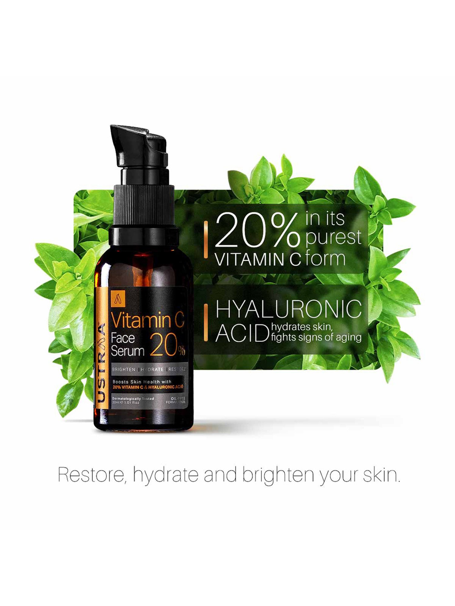 Ustraa O.G Deodorant & Vitamin C Face Serum - Set of 2