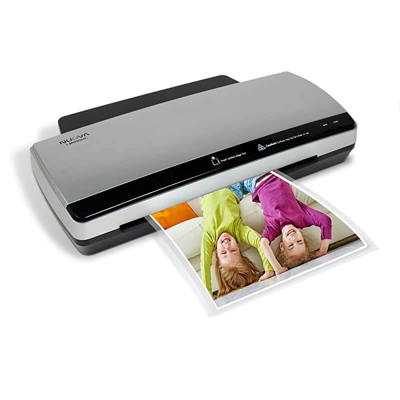LM992HC Dual Mode Thermal & Cold Laminator, 9" Max Width, Quick Warm-Up, White