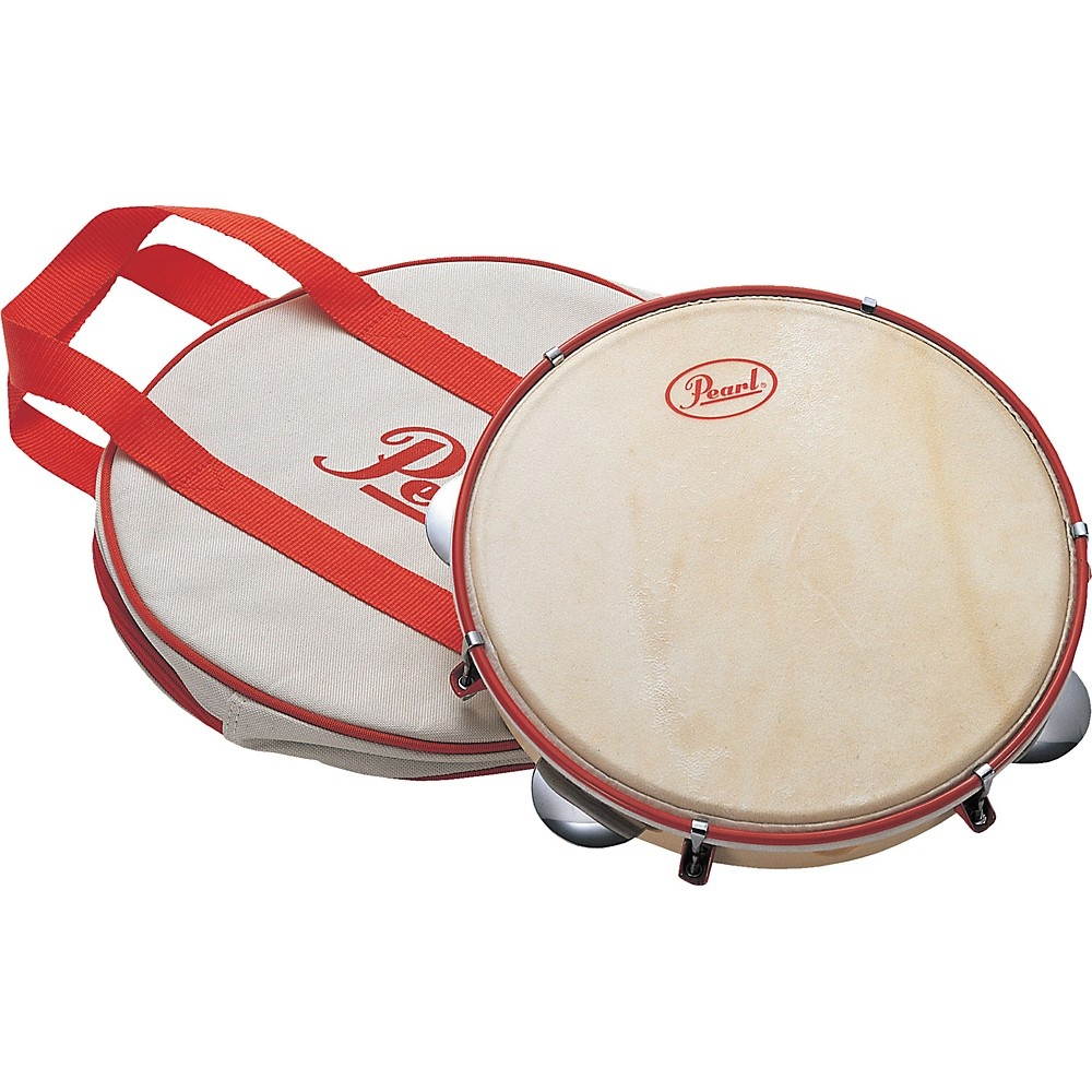 Pearl Pandeiro with Goatskin Head 10 in.