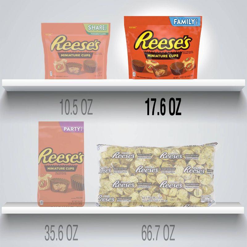 Reese's Miniature Chocolates - 17.6oz