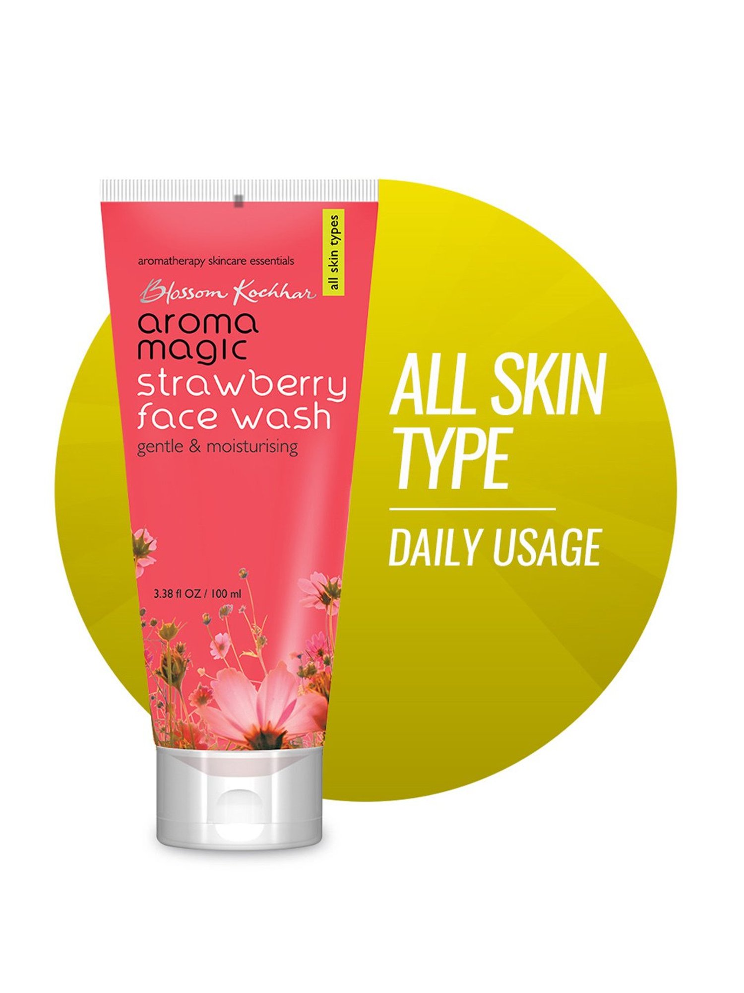 Aroma Magic Strawberry Face Wash - 100 ml