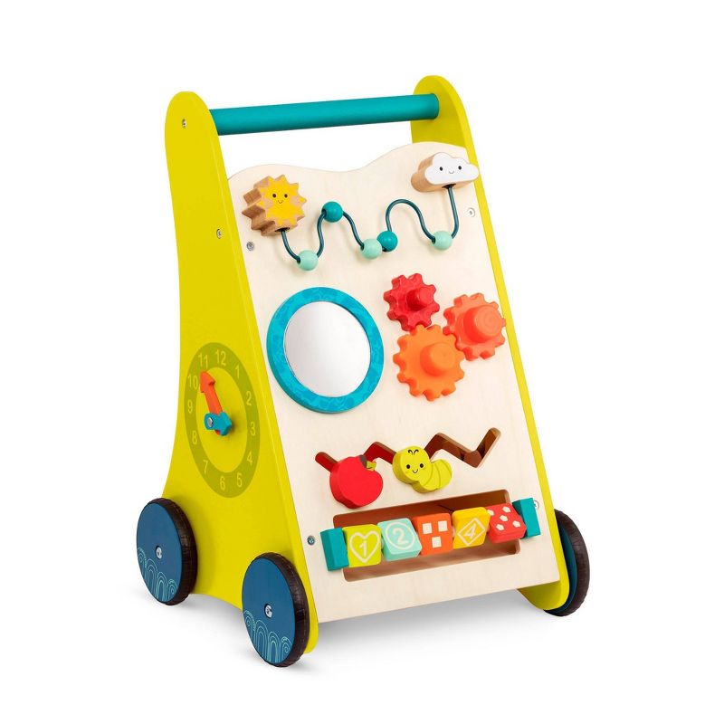 B. toys Wooden Activity Walker - Walk 'n' Learn