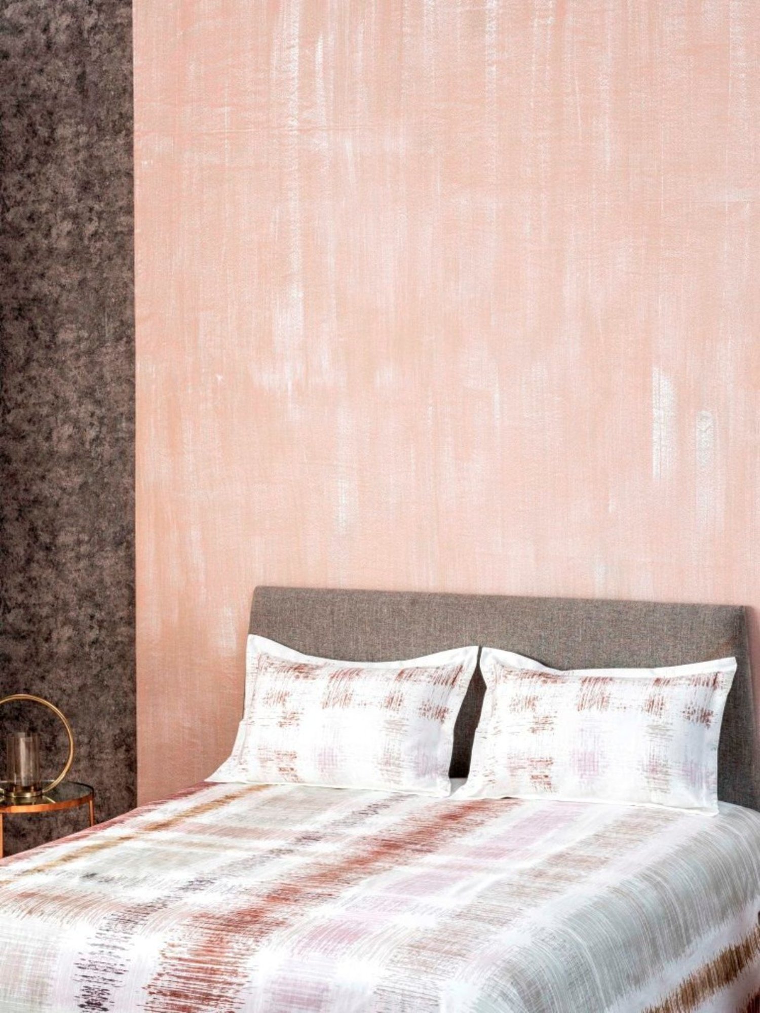 DDECOR Live Beautiful Brown Cotton 150 TC Bed Cover - Set of 1