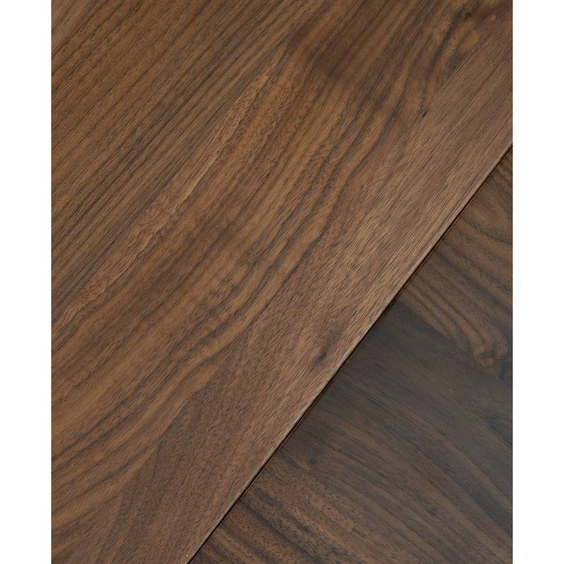 Lynx Extendable Dining Table Walnut - Poly and Bark