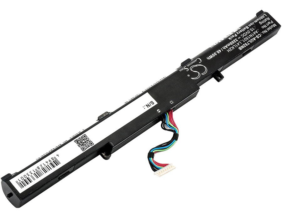 Battery Replacement for Asus VivoBook Pro N752VX-GC089T N752V N552 ROG GL752VW-DH74 VivoBook Pro N552VW-FI002T N552VW-FY254T N552V 0B110-00360000 L41LK2H A41Lk9H 0B110-00360100 A41N1501 L41LK9H