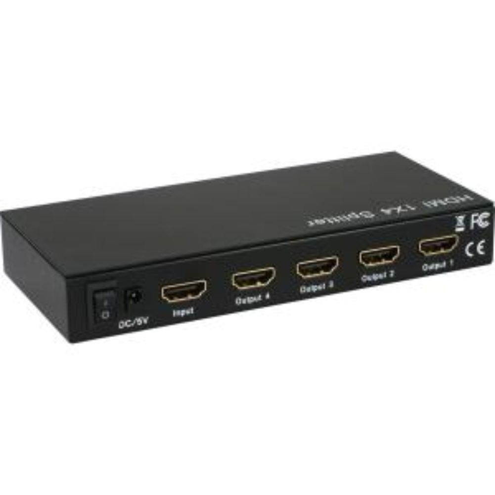 QVS HD-14 4PORT 1X4 HDMI 3D HDTV/HDCP