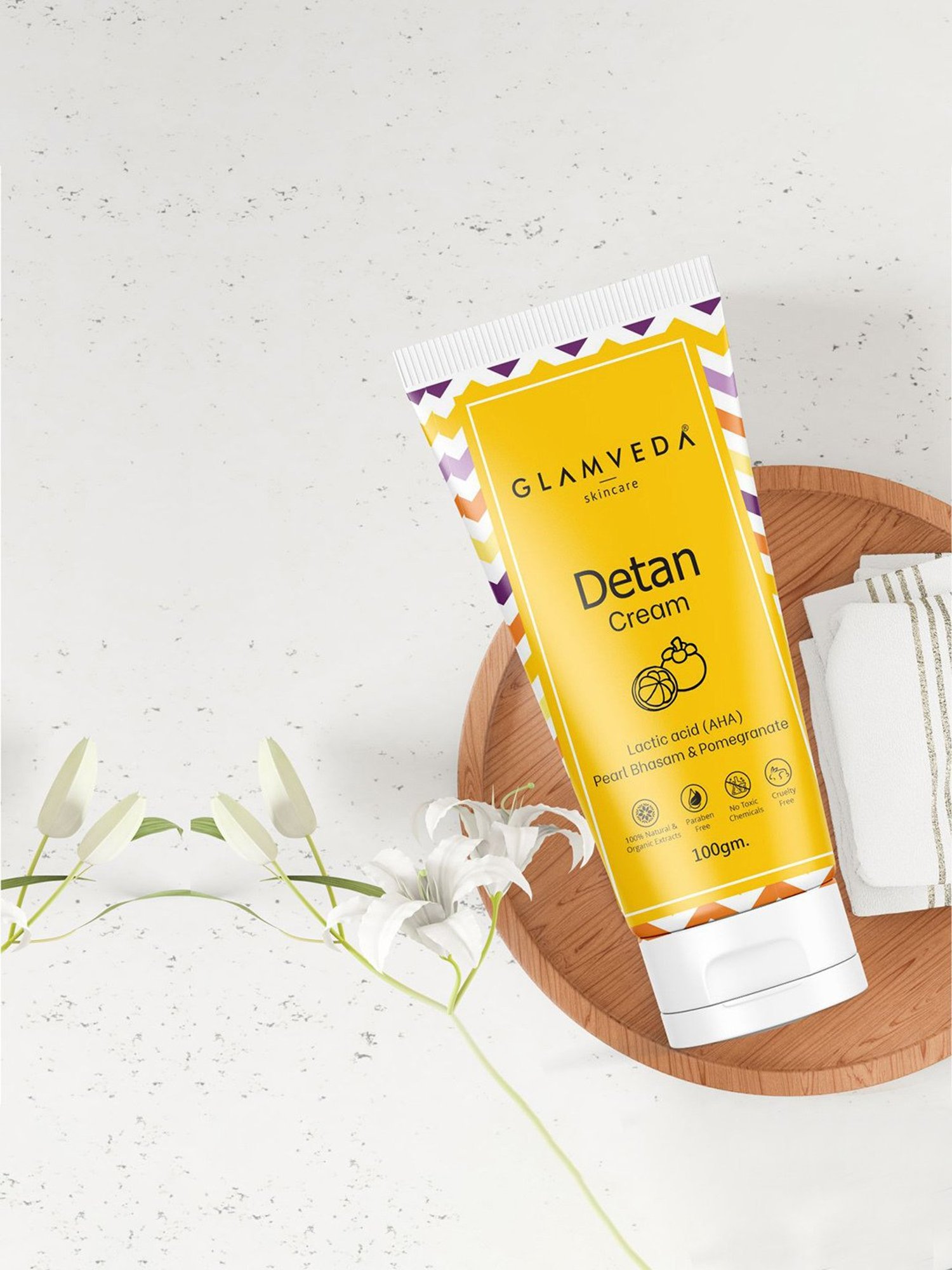 Globus Naturals De-Tan Face Cream - Pack of 5