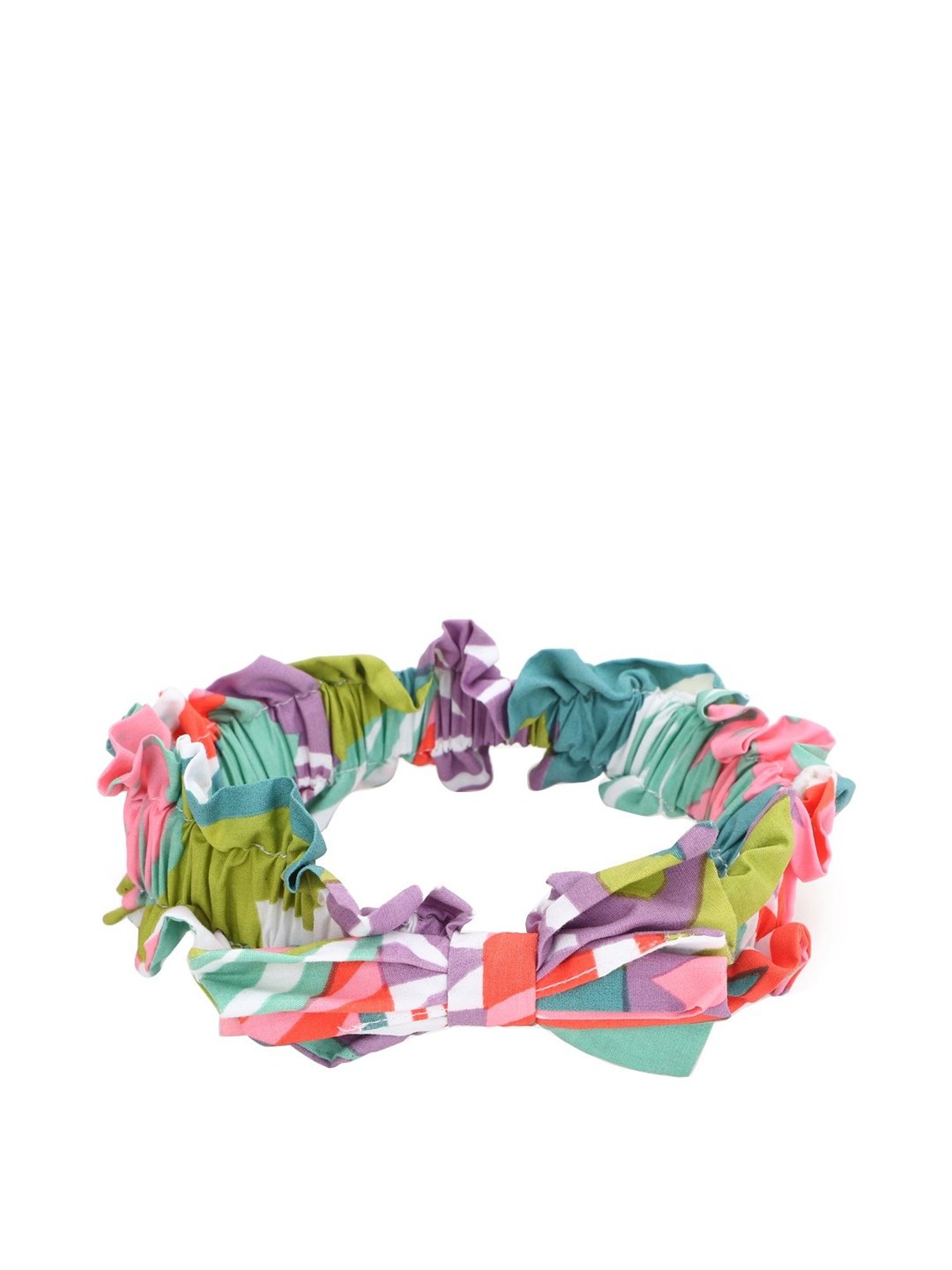 Aditi Wasan Off White Printed Head Bands Pack of 2