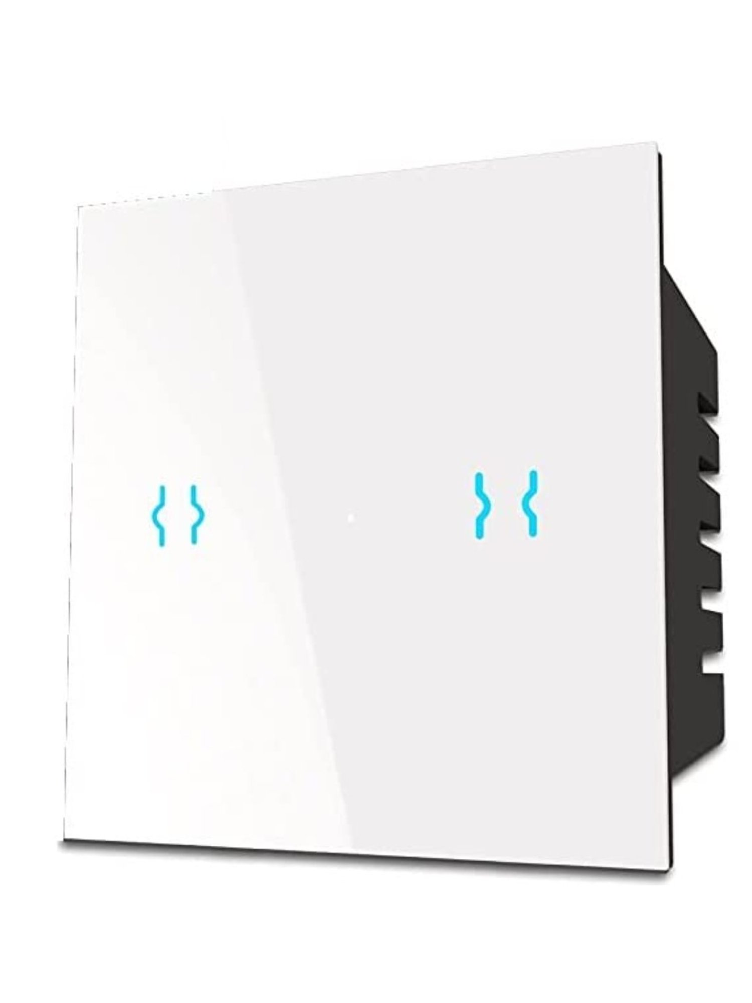 Teqooz Smart Wi-Fi plus Bluetooth Touch Switch (White)