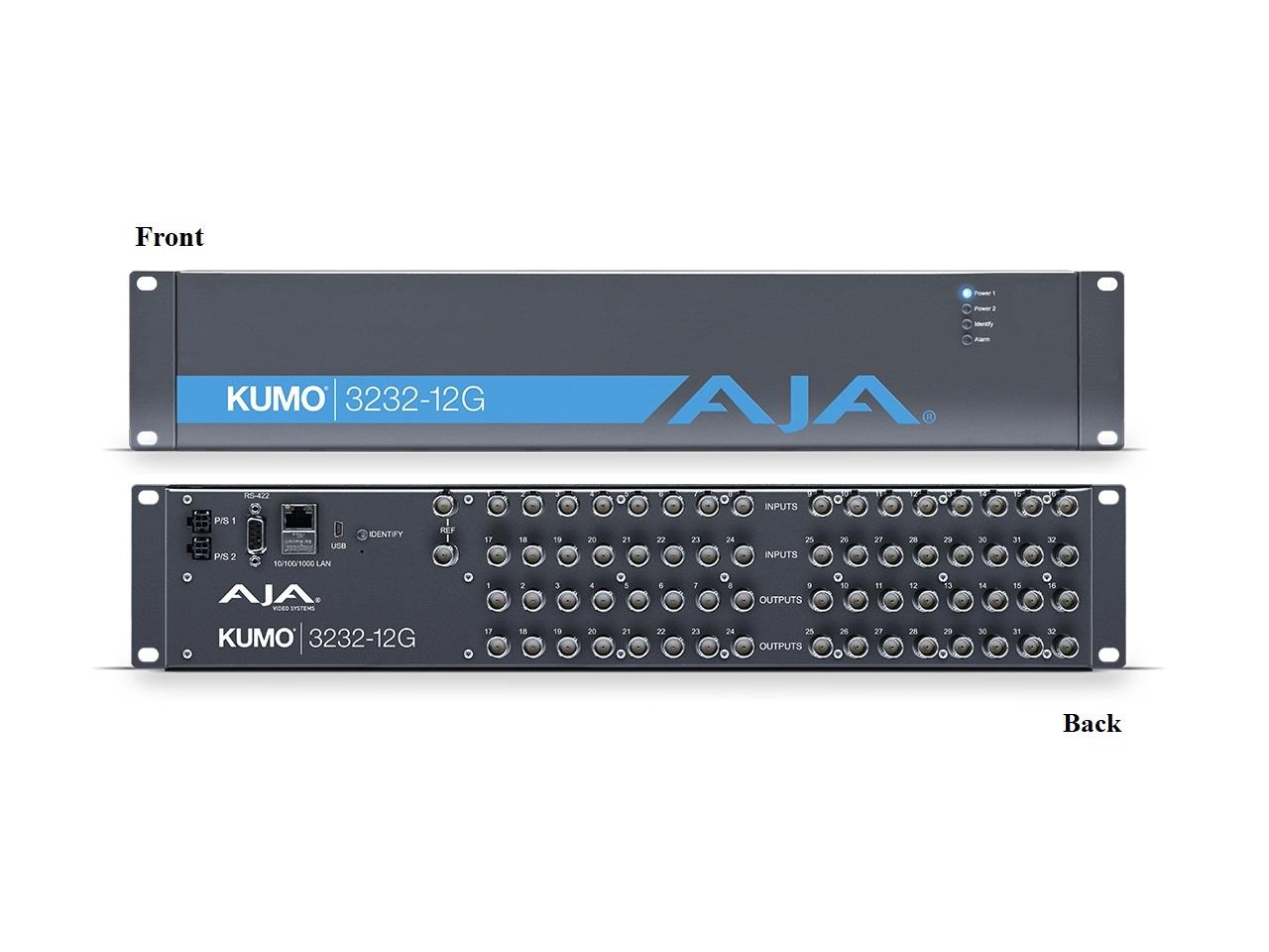 AJA KUMO 3232-12G Compact 32x32 12G-SDI Router