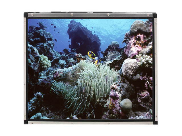 ELO TOUCHSYSTEMS E734455 Steel/black 17" Dual serial/USB SecureTouch Open-Frame Touchmonitor