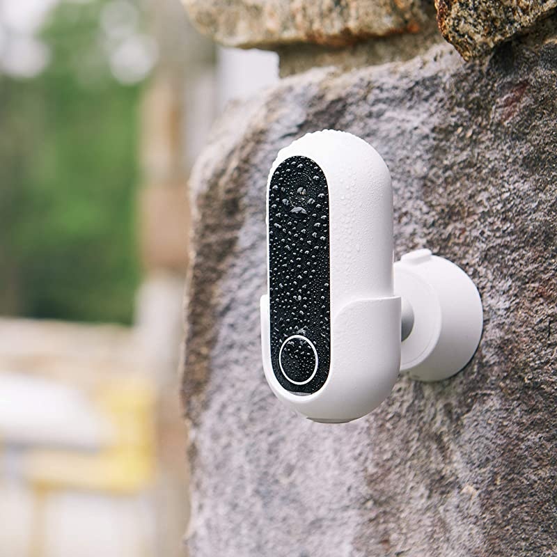 Secure Mount White for Flex | Weatherproof | Wall Mount with Screws | Camera Accessory Small