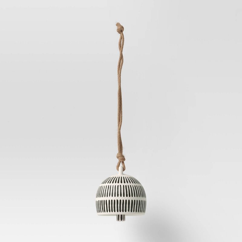 3pk Stoneware Wind Chimes White - Opalhouse™