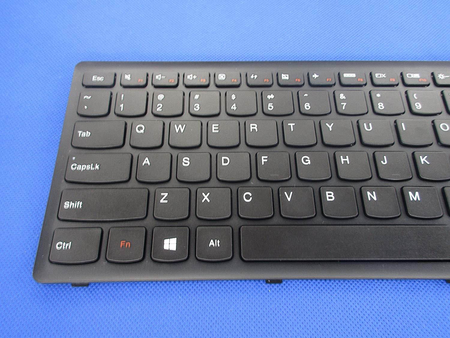 SUNMALL Keyboard replacement with Frame for Ideapad G500S G505S G510S S500 S510 S510P Z510 Z510-IFI Flex 15 Flex 15D Series Laptop US Black 25211020 25211050 MP-12U73US-686 (6 Months Warranty)